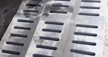 周口 芝麻灰石材沟盖板