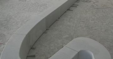 周口 花岗岩整石坐凳拼装