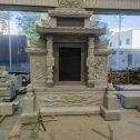 周口 芝麻灰高档墓碑、土墓，一套也支持定做