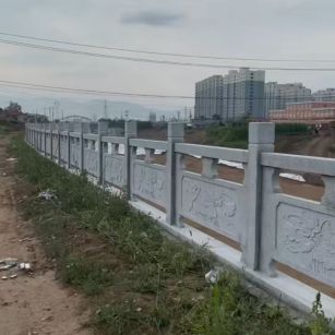 周口 石材河道栏杆