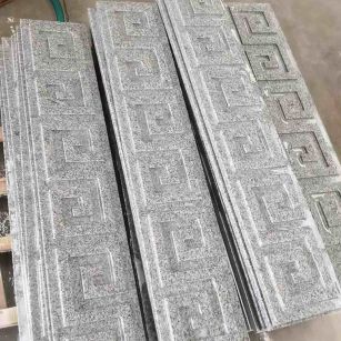 周口 别墅回纹线条，雕刻