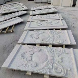 周口 芝麻白干挂雕花板