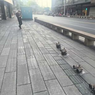 周口仿古石铺装效果