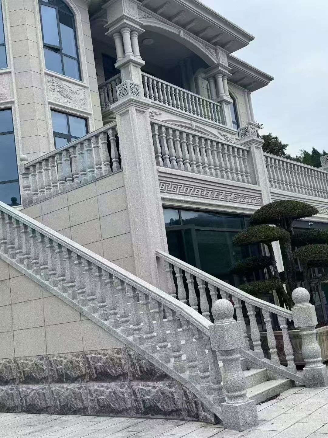 周口 芝麻白别墅，栏杆