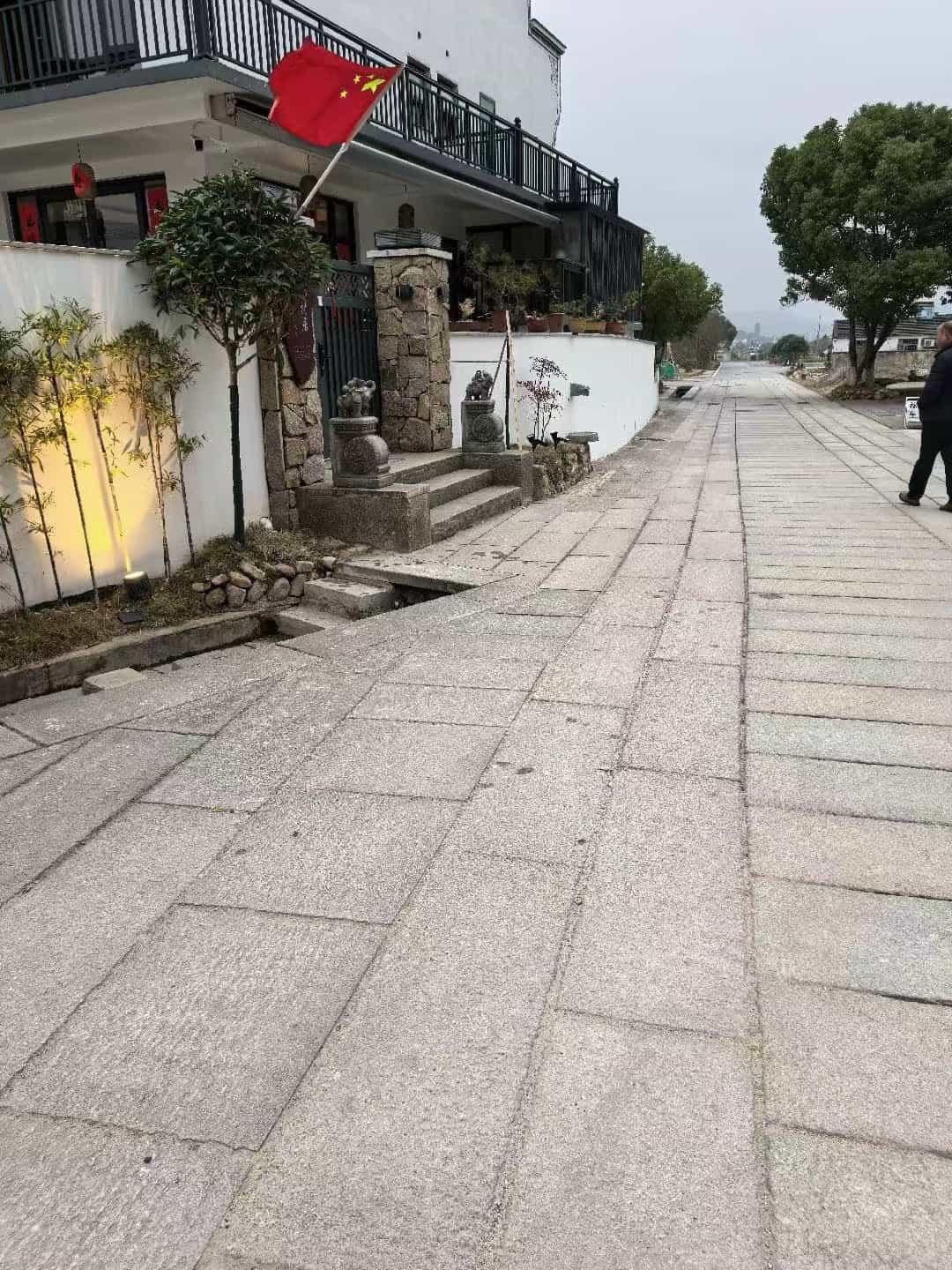 周口仿古石铺装效果