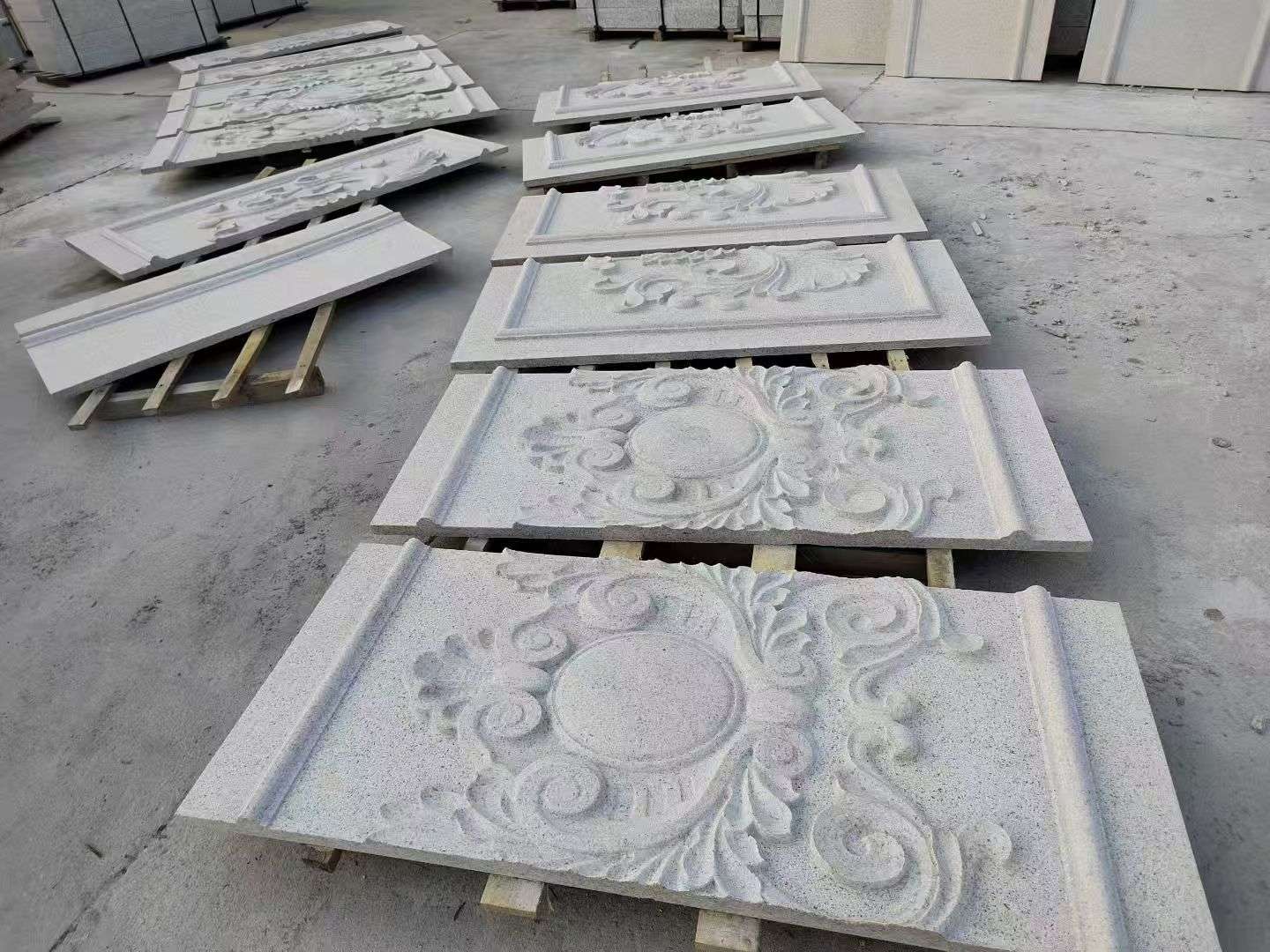 周口 芝麻白干挂雕花板