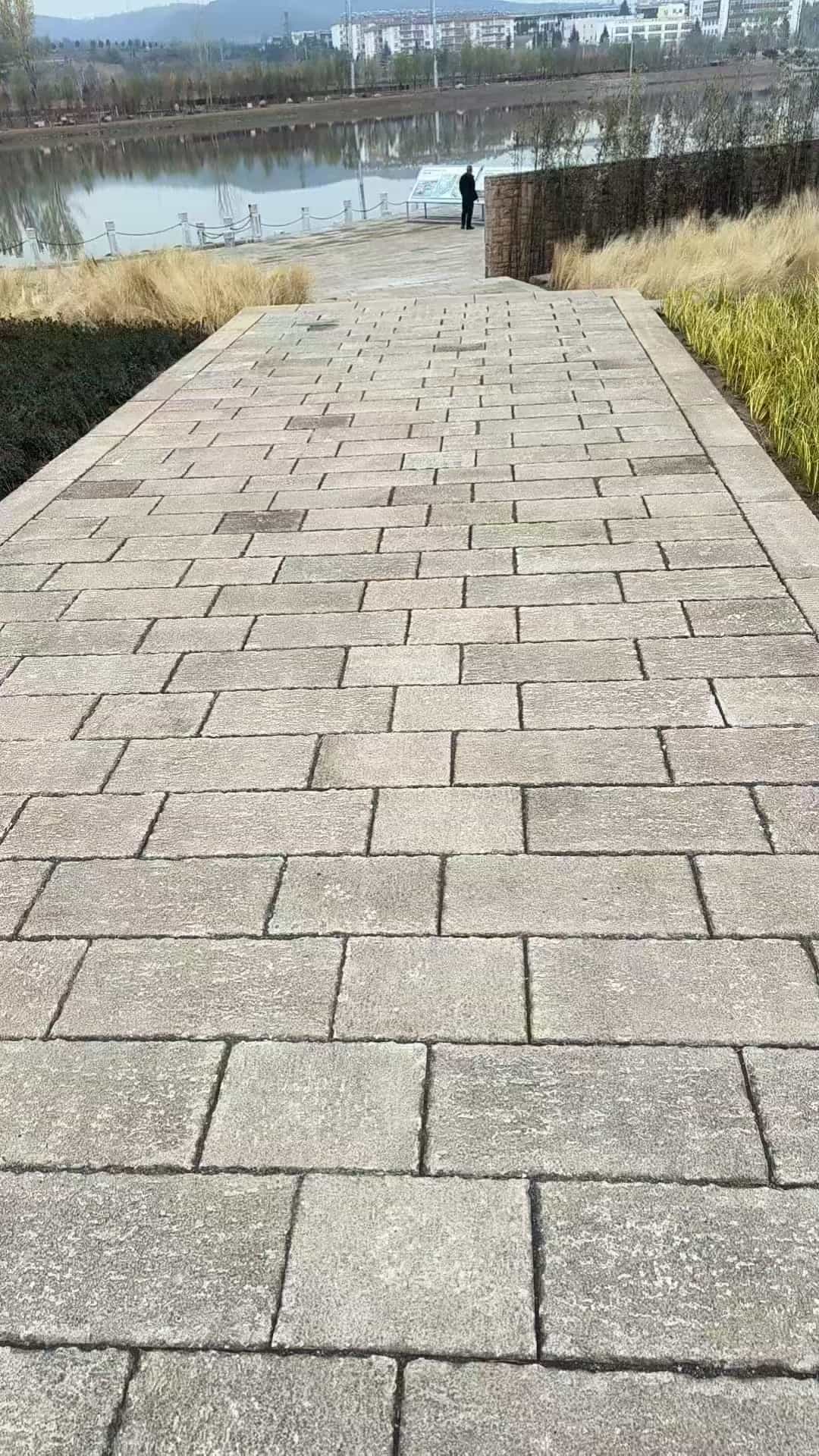 周口仿古石铺装效果