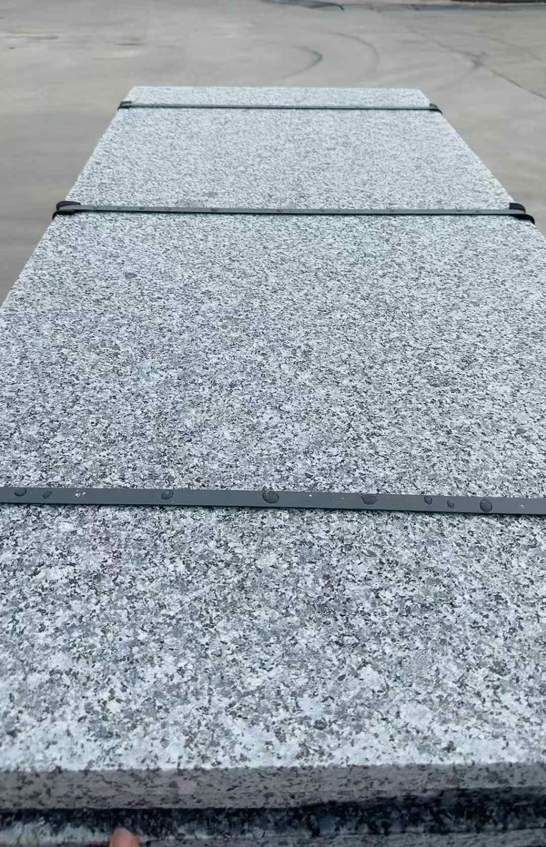 周口 芝麻黑火烧面毛板，条板，半成品