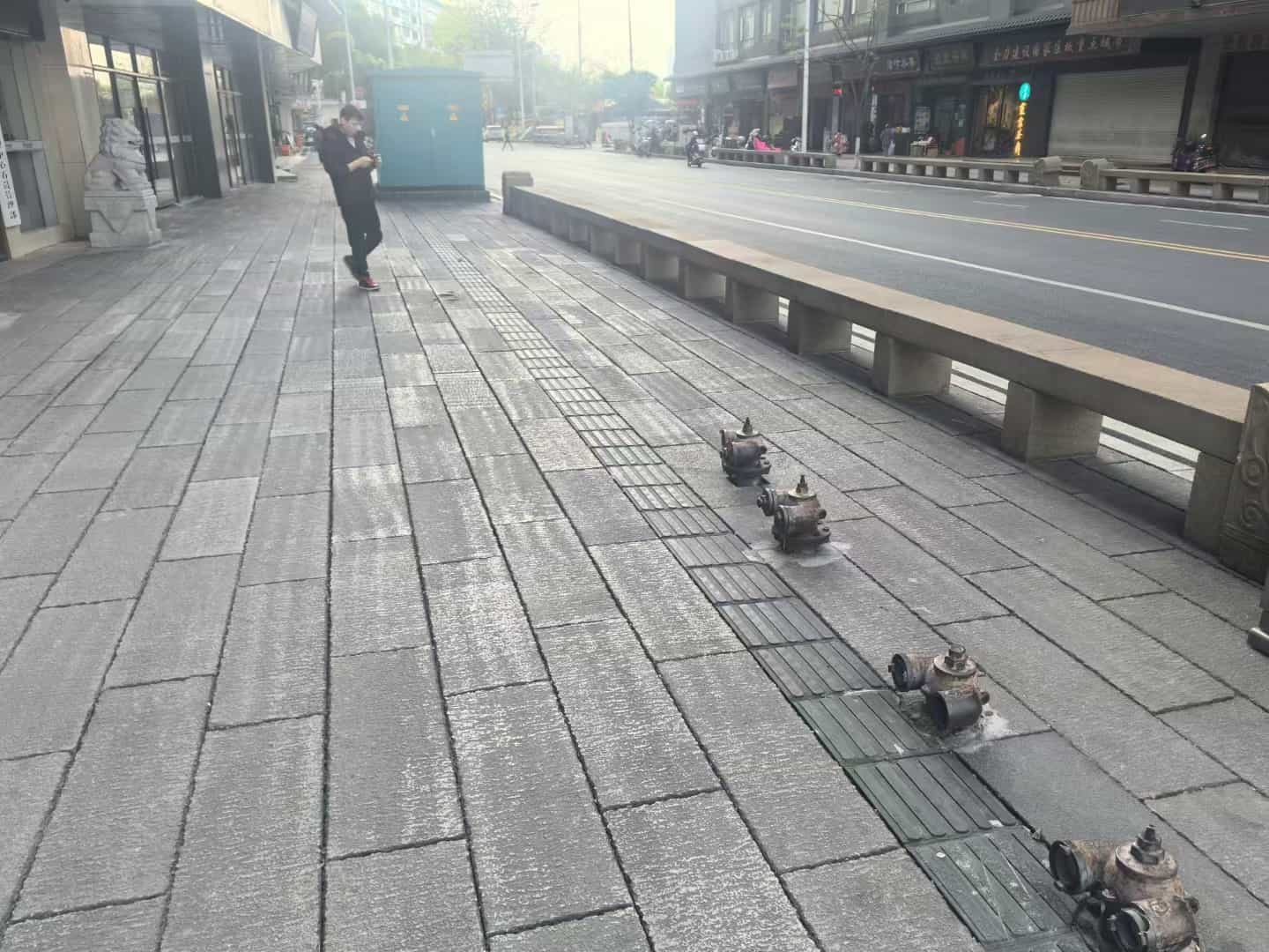 周口仿古石铺装效果