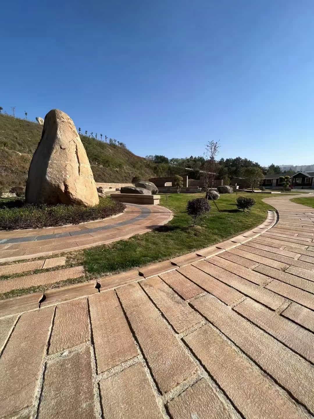 周口仿古石铺装效果