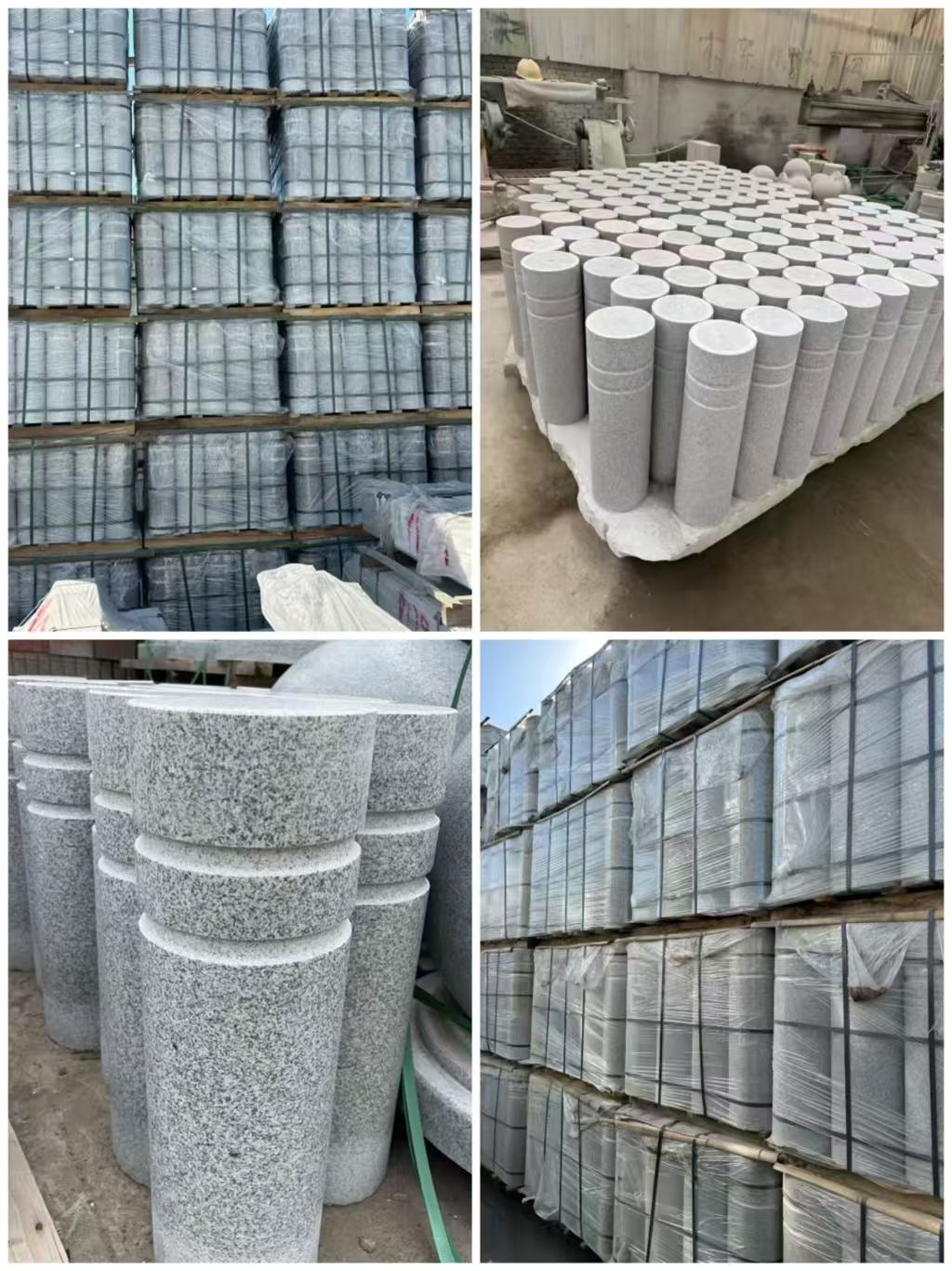 周口 芝麻白花岗岩挡车柱、隔离柱多少钱