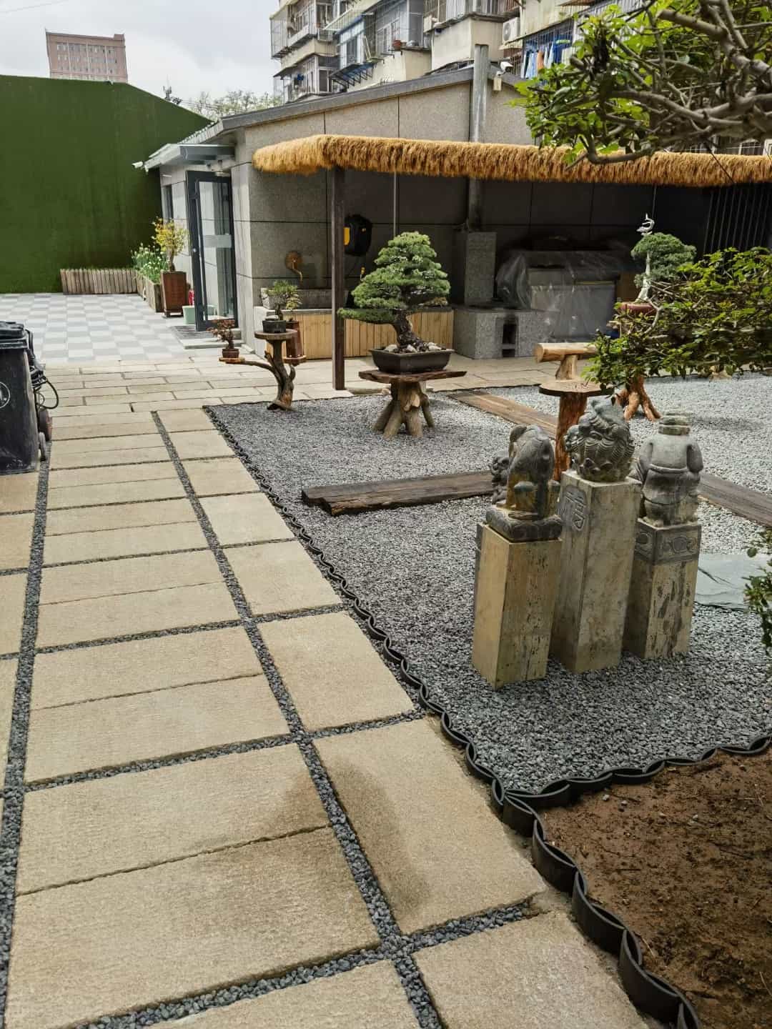 周口仿古石铺装效果