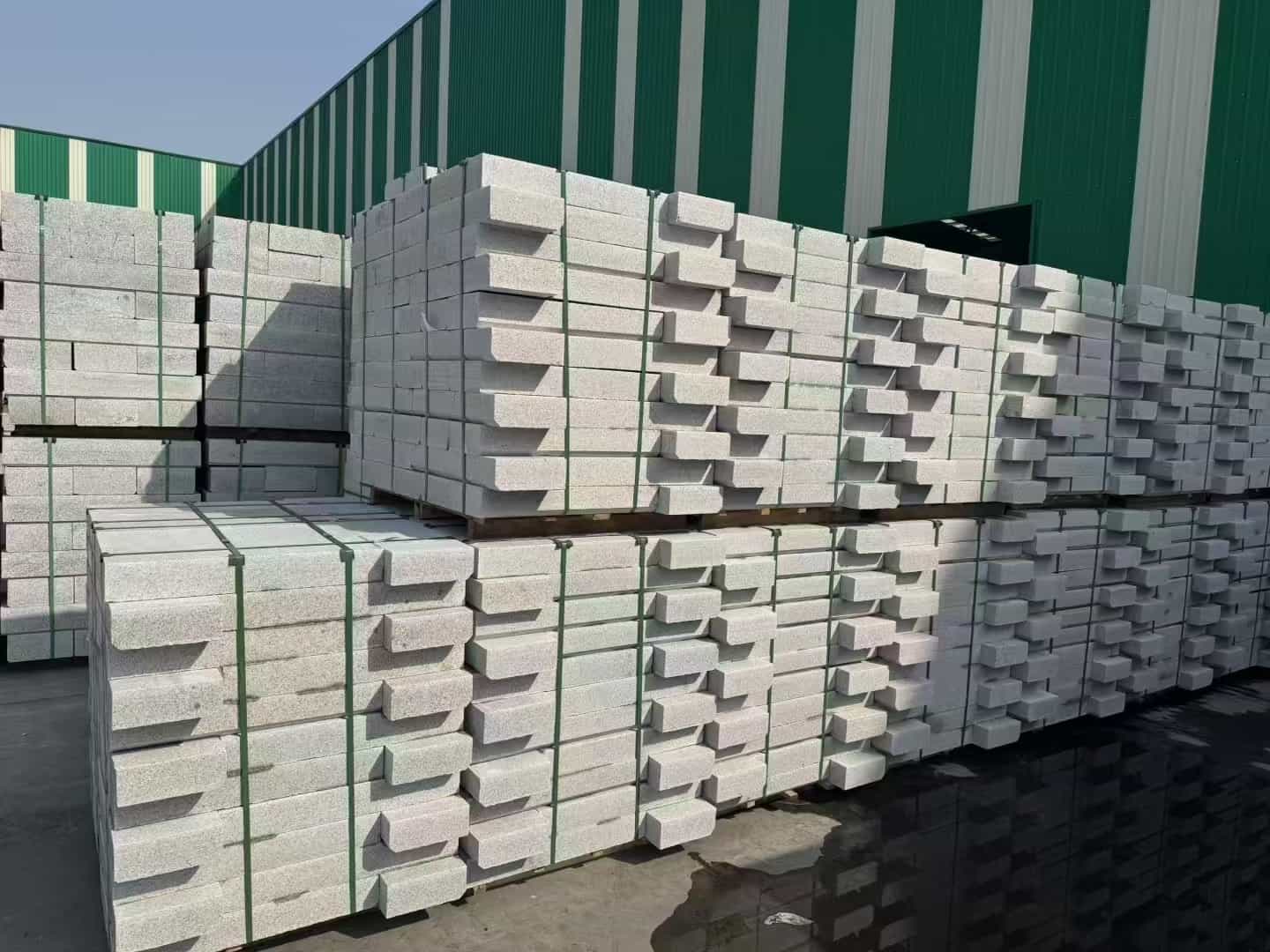 周口芝麻白路沿石