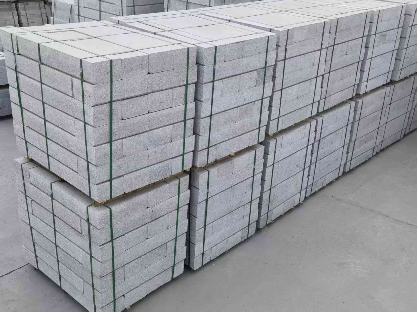 周口芝麻白路沿石