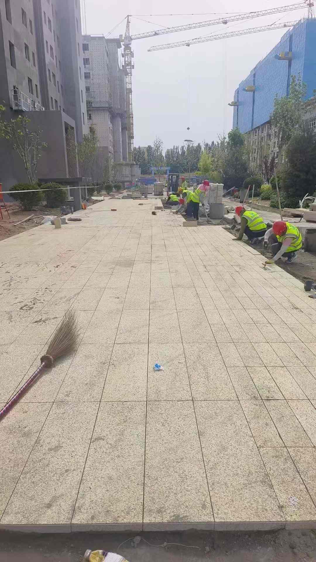 周口黄金麻荔枝面地铺案例