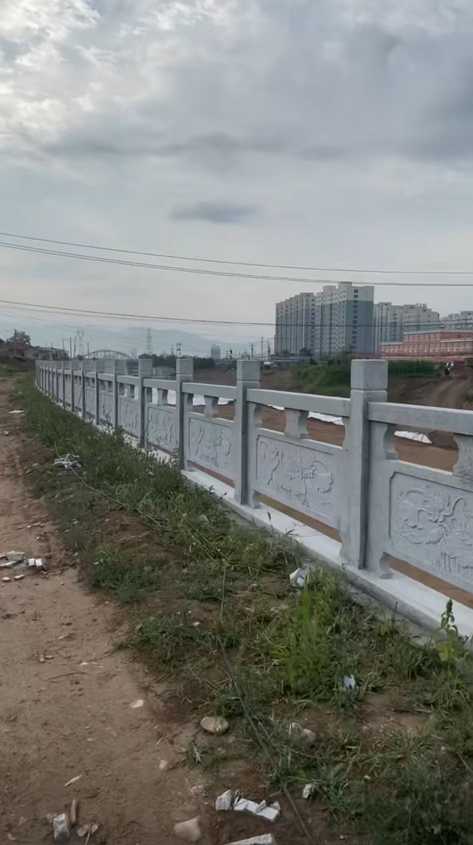 周口 石材河道栏杆