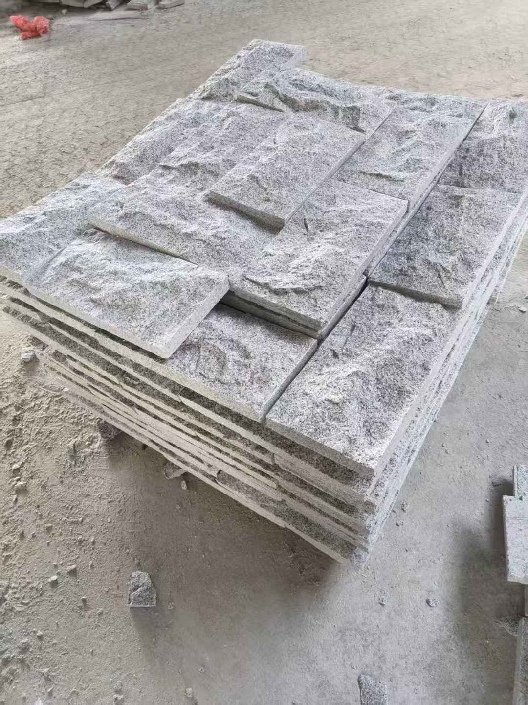 周口 芝麻白蘑菇石、自然面