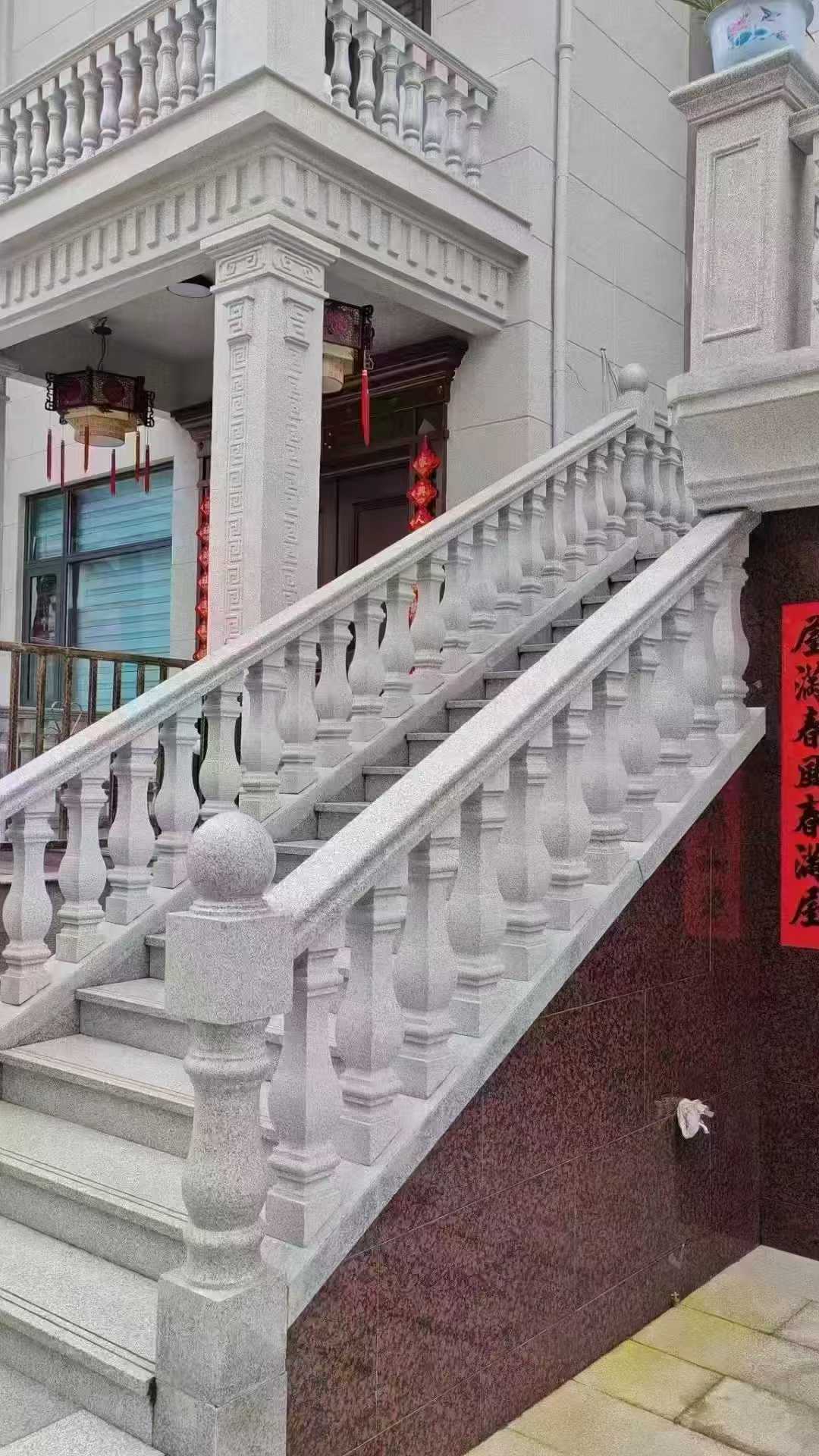 周口 天然石材 阳台庭院护栏、栏杆