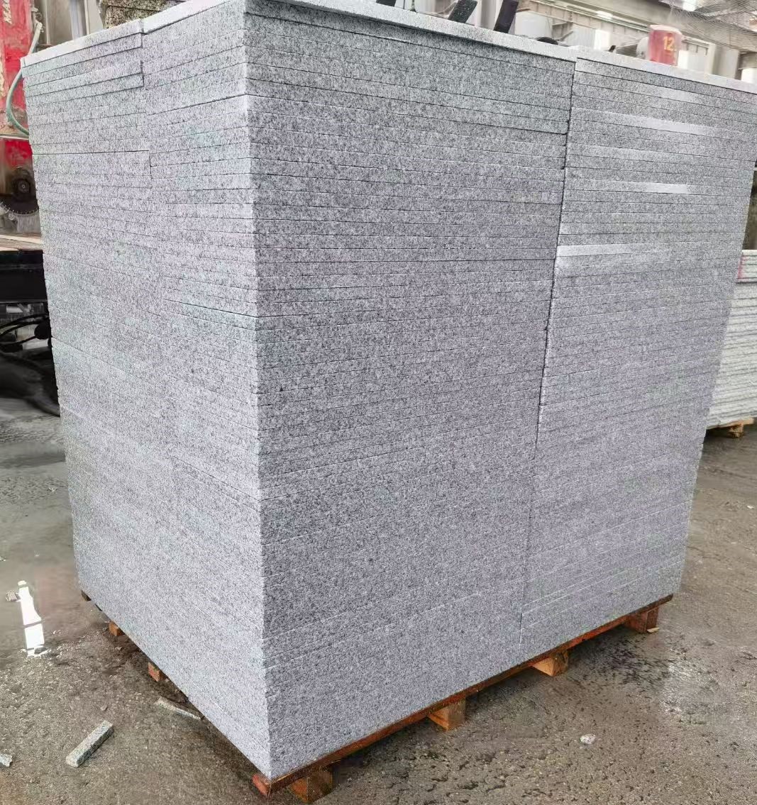 周口 火烧面地铺石，街道广场园林市政工程板，1.8~5.0厚均有现货