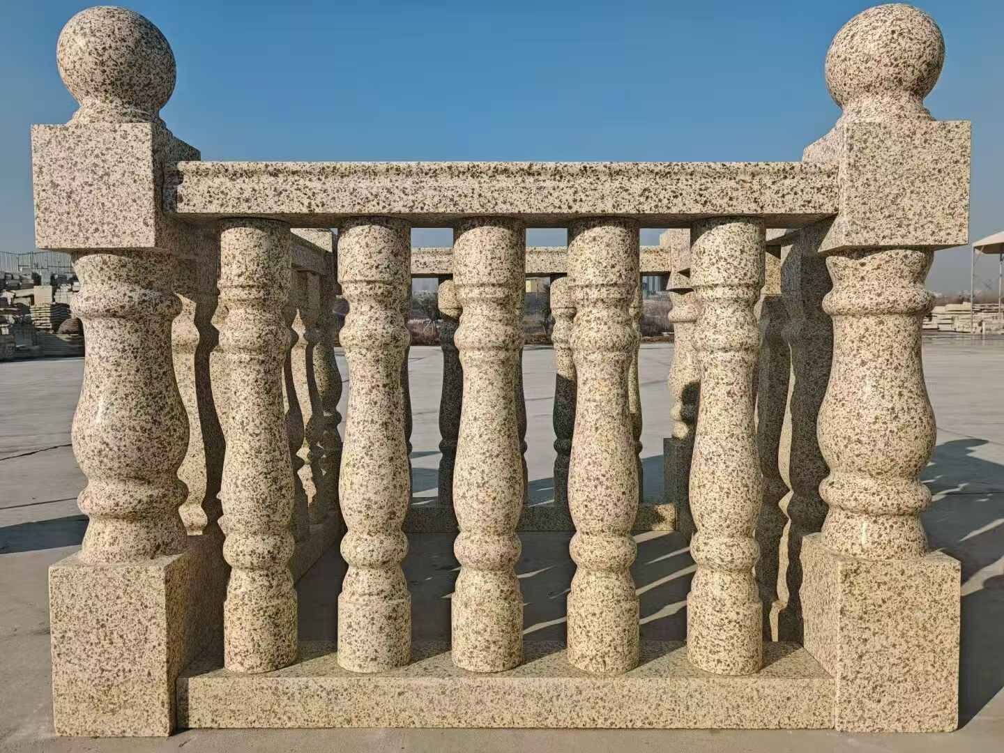 周口 黄金麻栏杆（扶手，花瓶柱，将军柱）