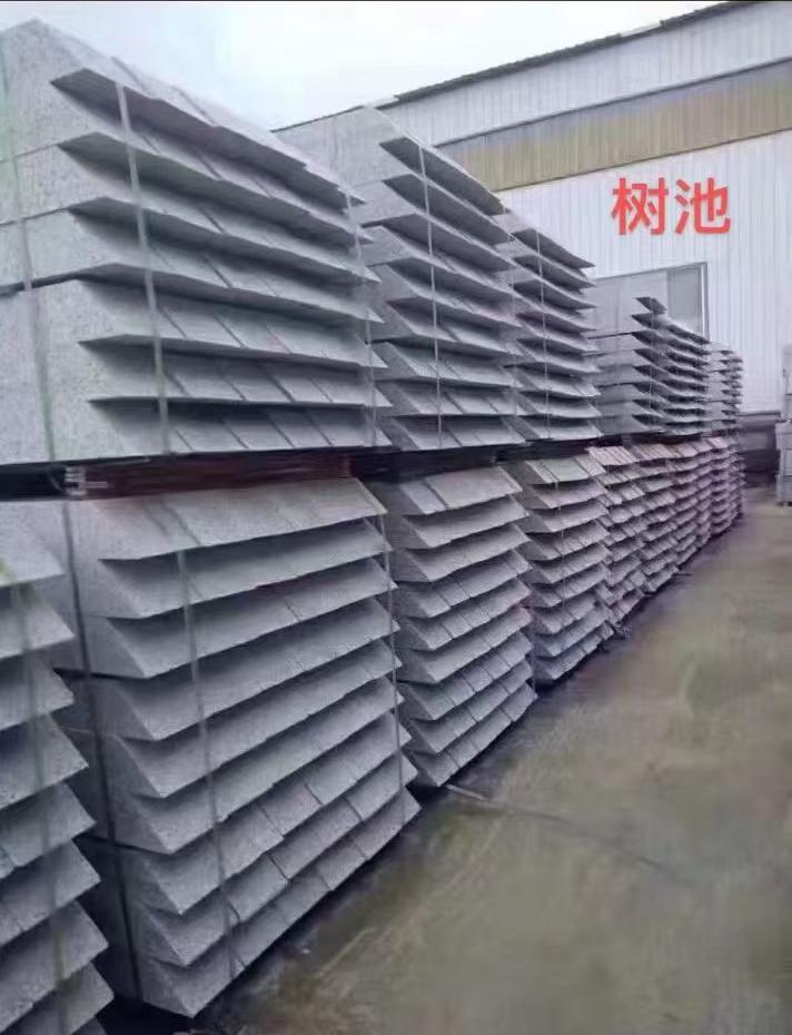 周口 芝麻灰切头树池